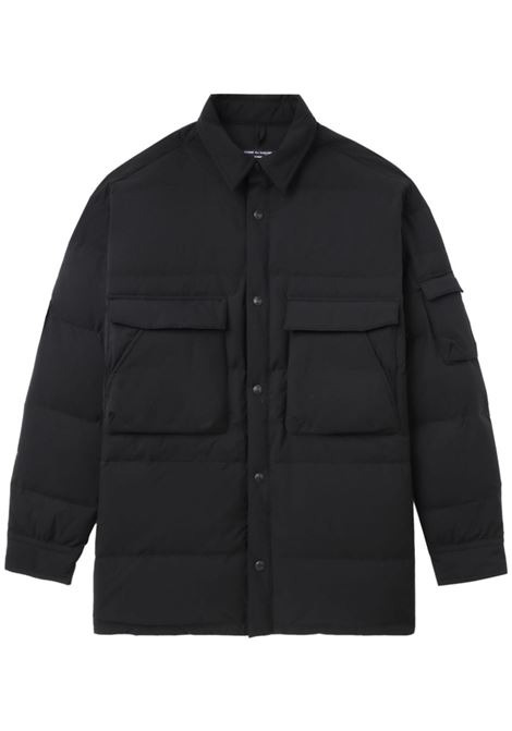 Black padded shirt jacket Comme des garcons homme - men COMME DES GARCONS HOMME | Outerwear | HNB0291